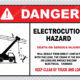 Danger Electrocution Hazard