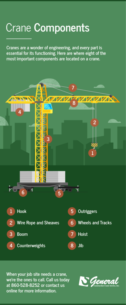 Engineering Car Crane Hook Lifting Heavy Crane Model Children's